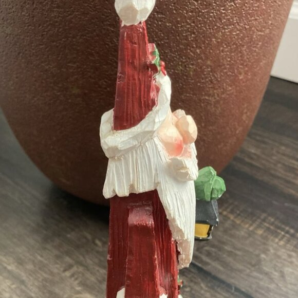 Vintage Carved Wooden Santa Claus 90's - Picture 2 of 6